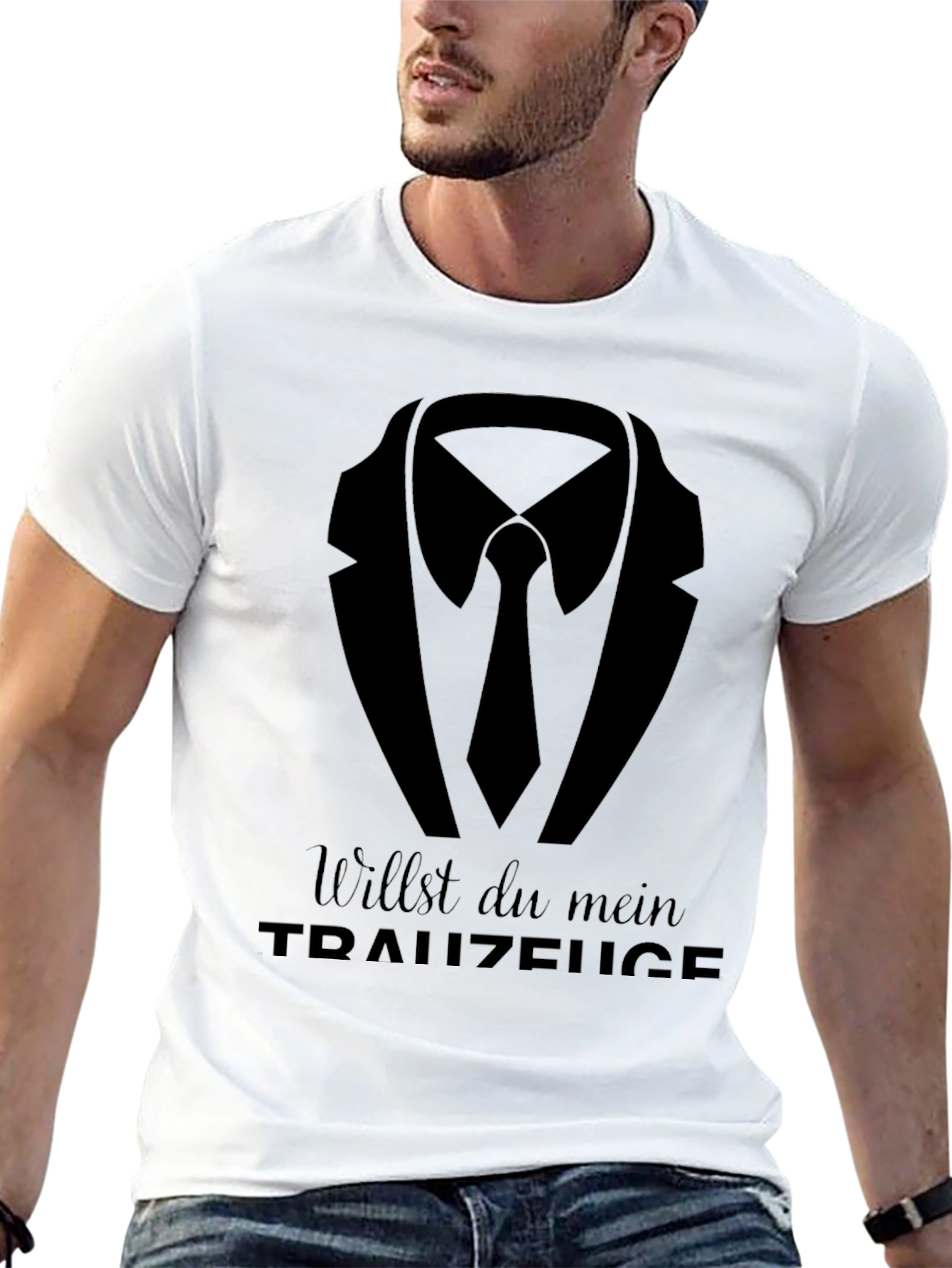 Groomsman Proposal T-Shirt - Willst du mein Trauzeuge