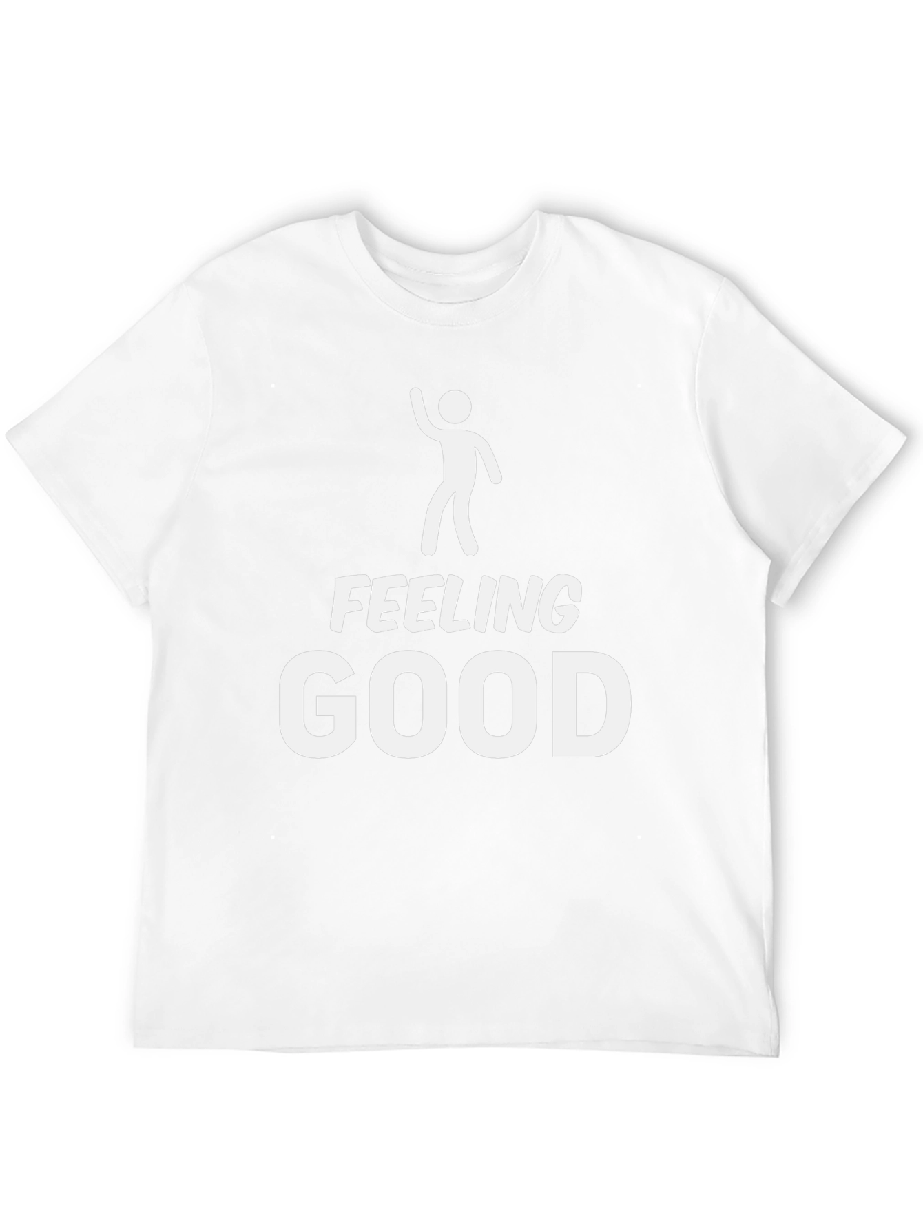 Feeling Good Black Graphic Tee