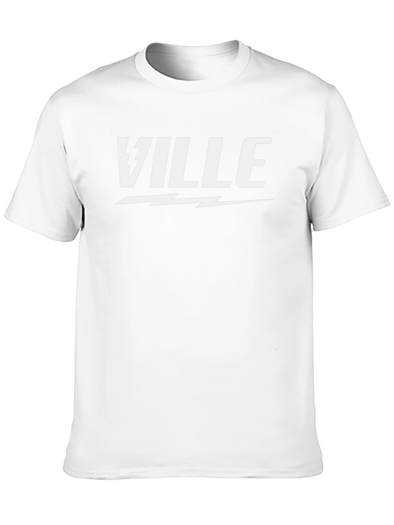 Ville Lightning Bolt Graphic Tee - Black