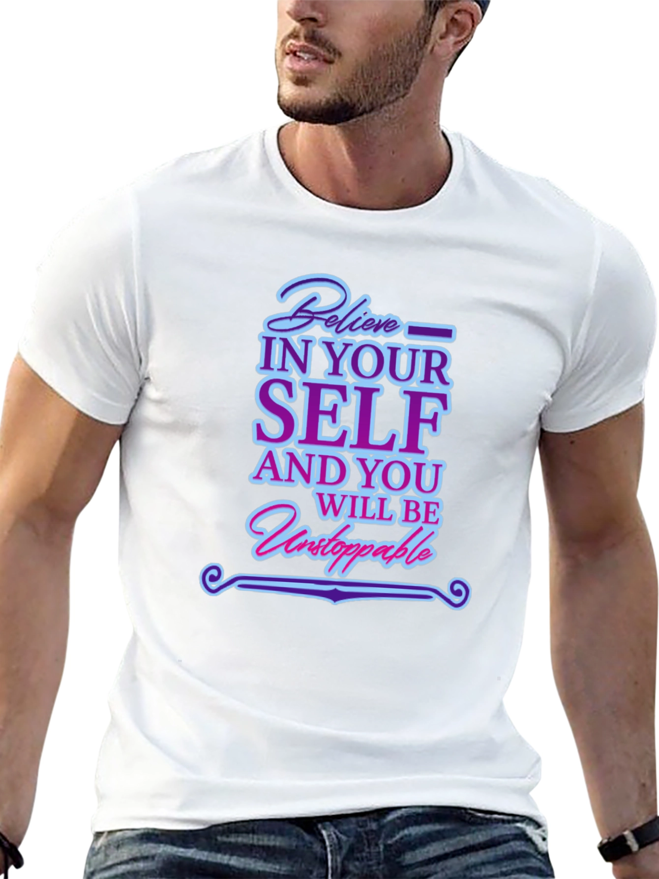 Believe In Yourself T-Shirt - Inspirational Quote Tee