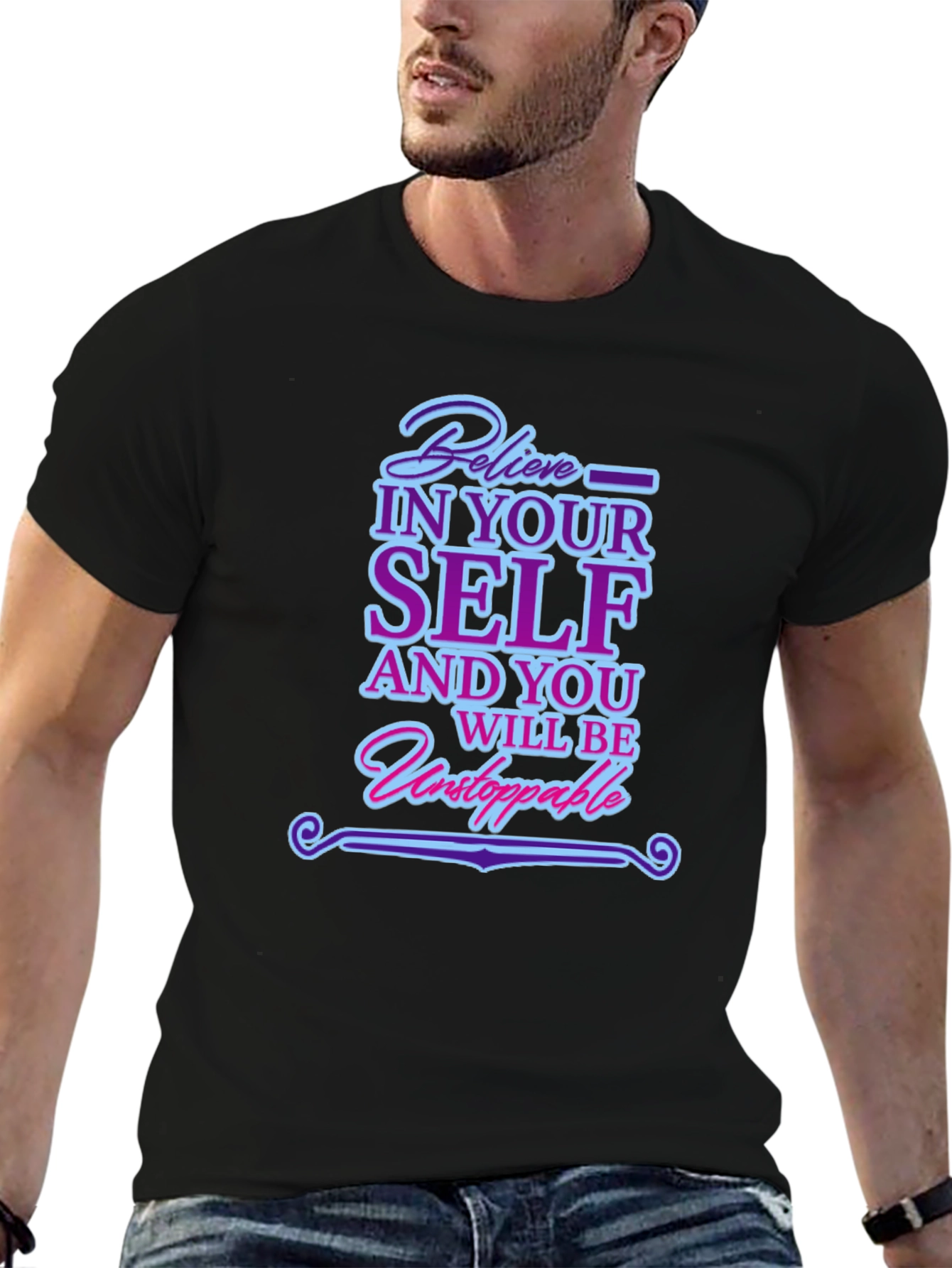 Believe In Yourself T-Shirt - Inspirational Quote Tee