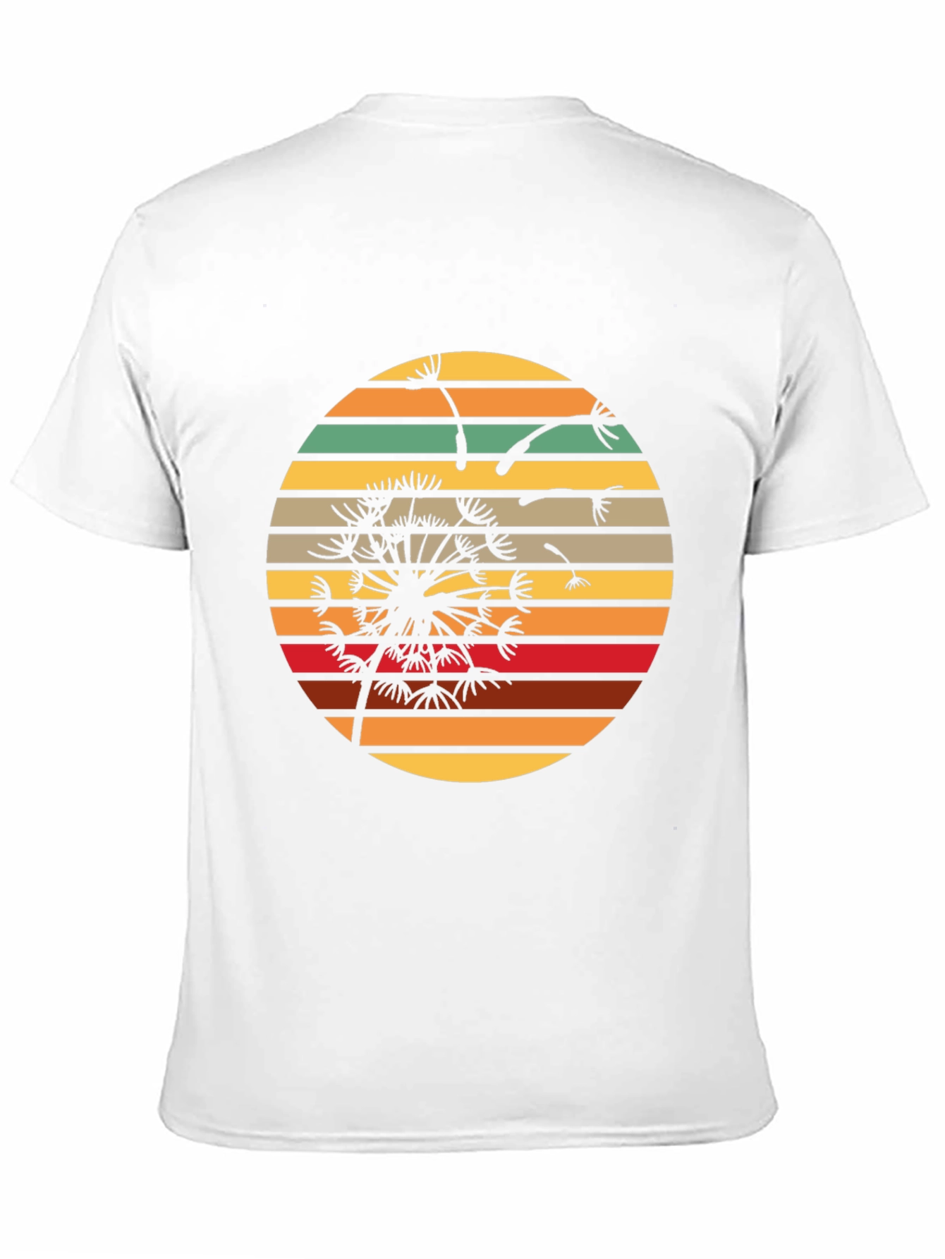 Retro Dandelion Graphic Tee - Comfort Fit