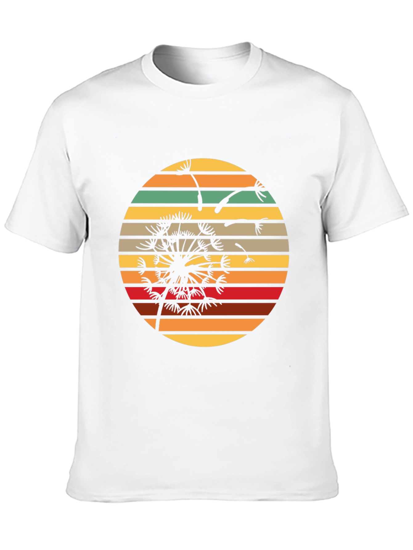 Retro Dandelion Graphic Tee - Comfort Fit