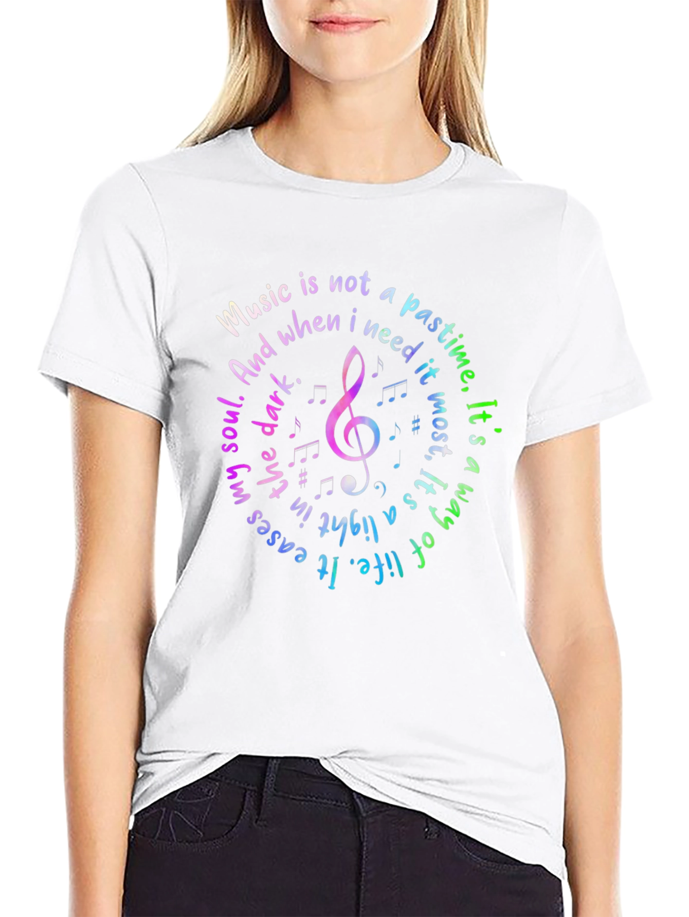 Music is Not a Pastime Graphic Tee