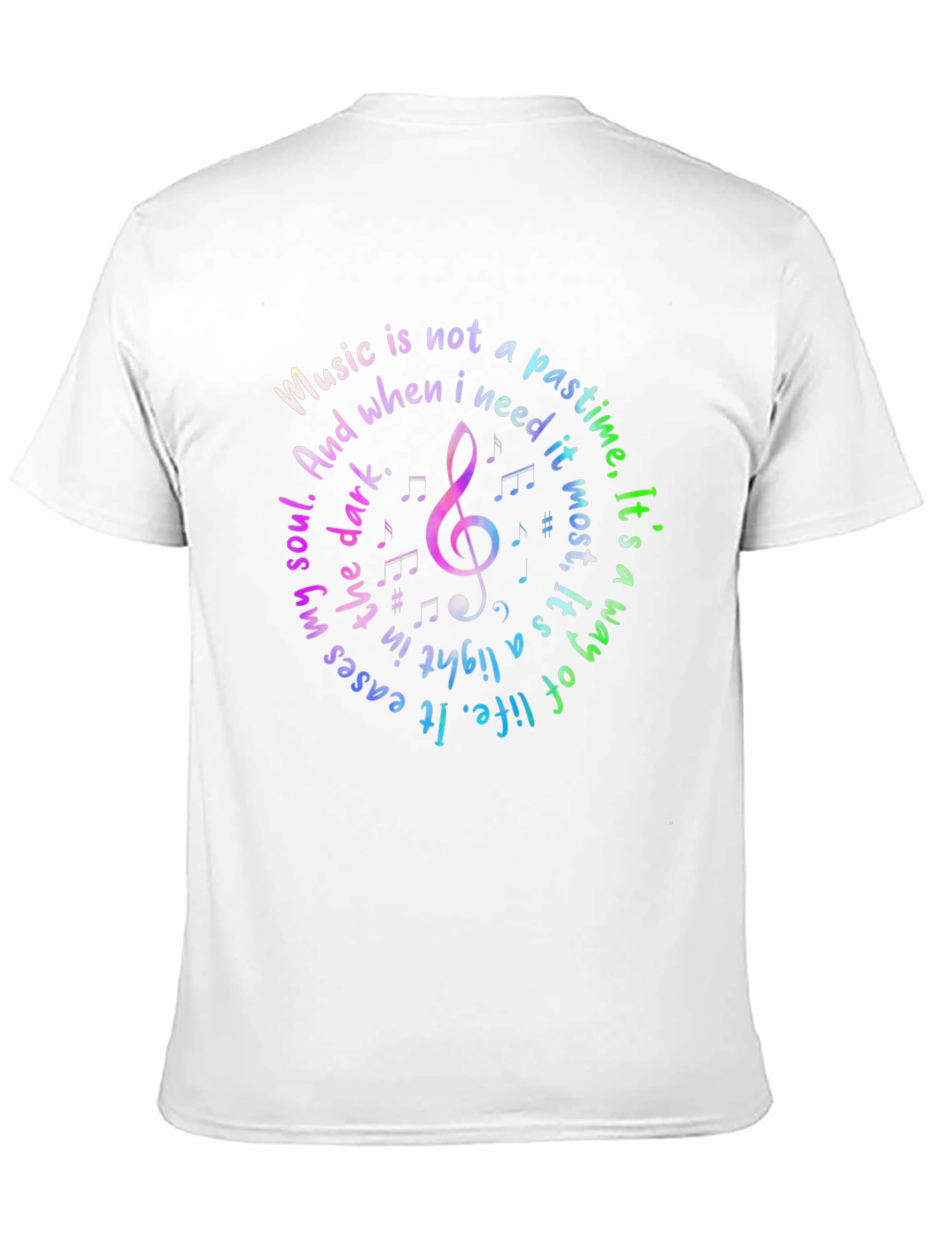 Music is Not a Pastime Graphic Tee