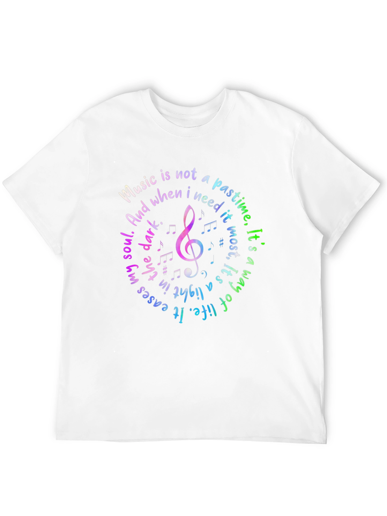 Music is Not a Pastime Graphic Tee