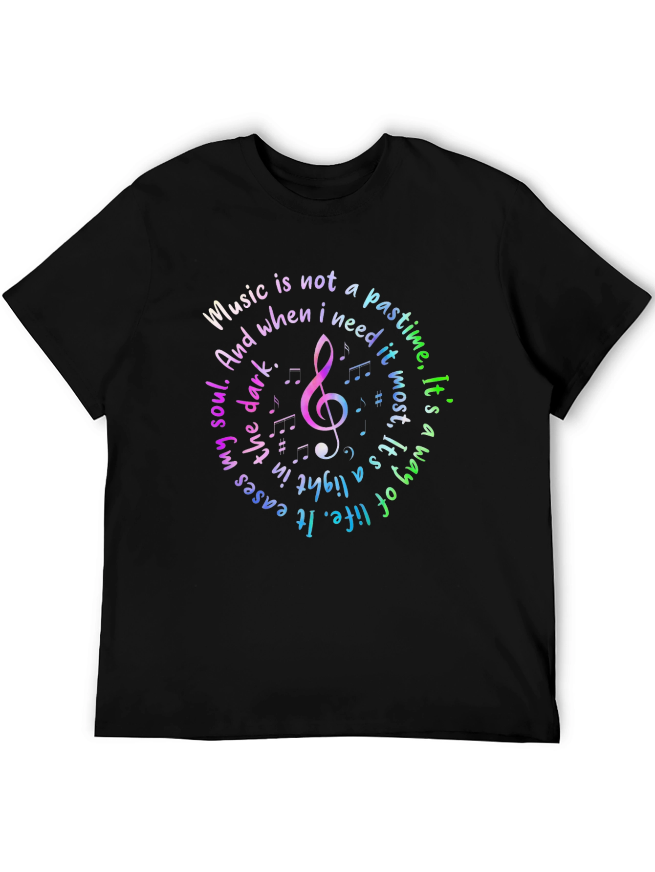 Music is Not a Pastime Graphic Tee