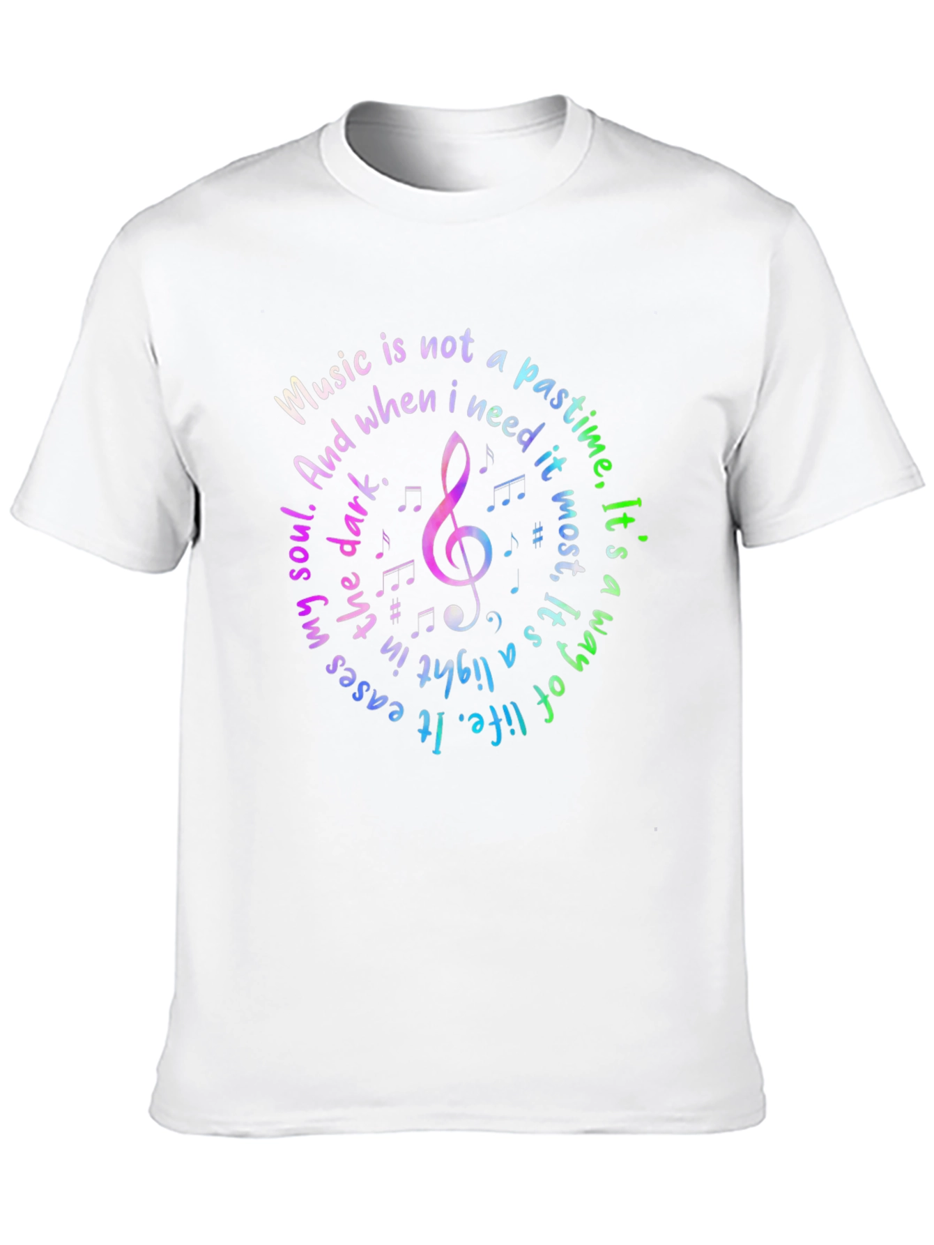 Music is Not a Pastime Graphic Tee