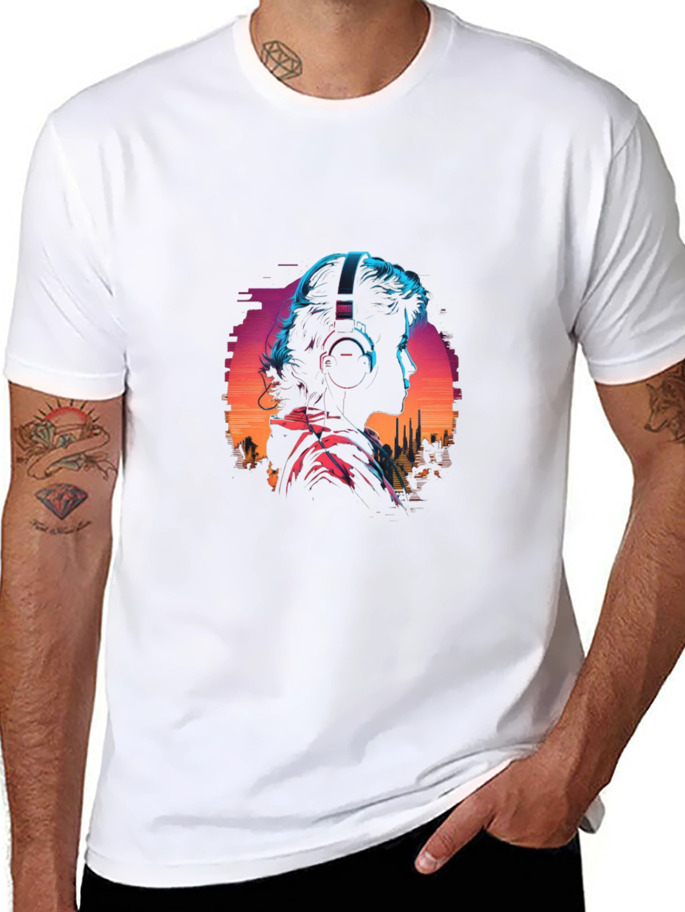 Retro Music Lover T-Shirt