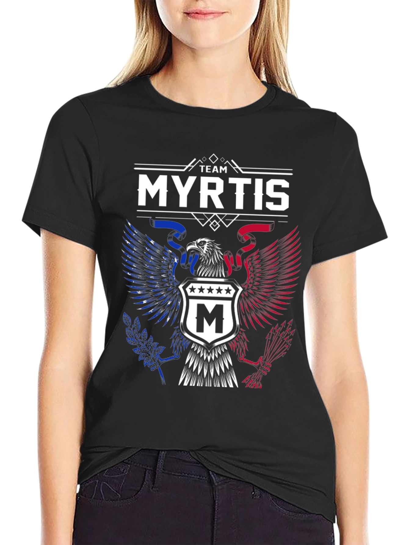 Team Myrtis Patriotic Eagle T-Shirt