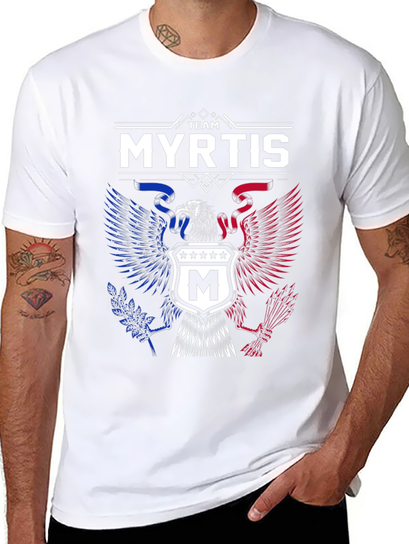 Team Myrtis Patriotic Eagle T-Shirt