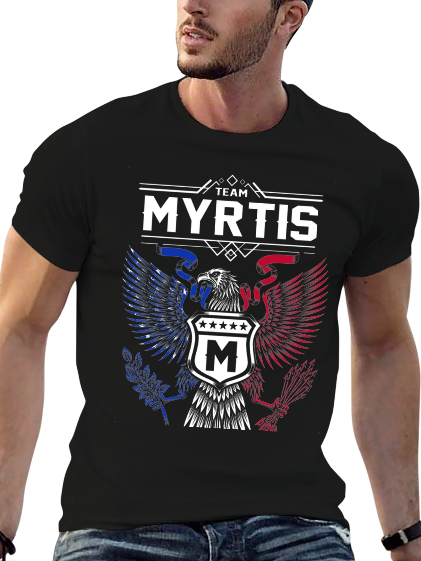 Team Myrtis Patriotic Eagle T-Shirt
