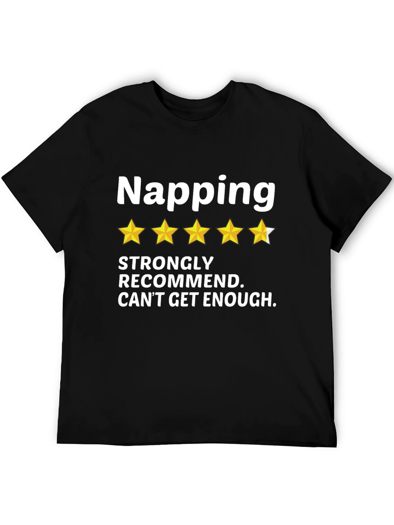 Napping Enthusiast Tee - Five Star Review