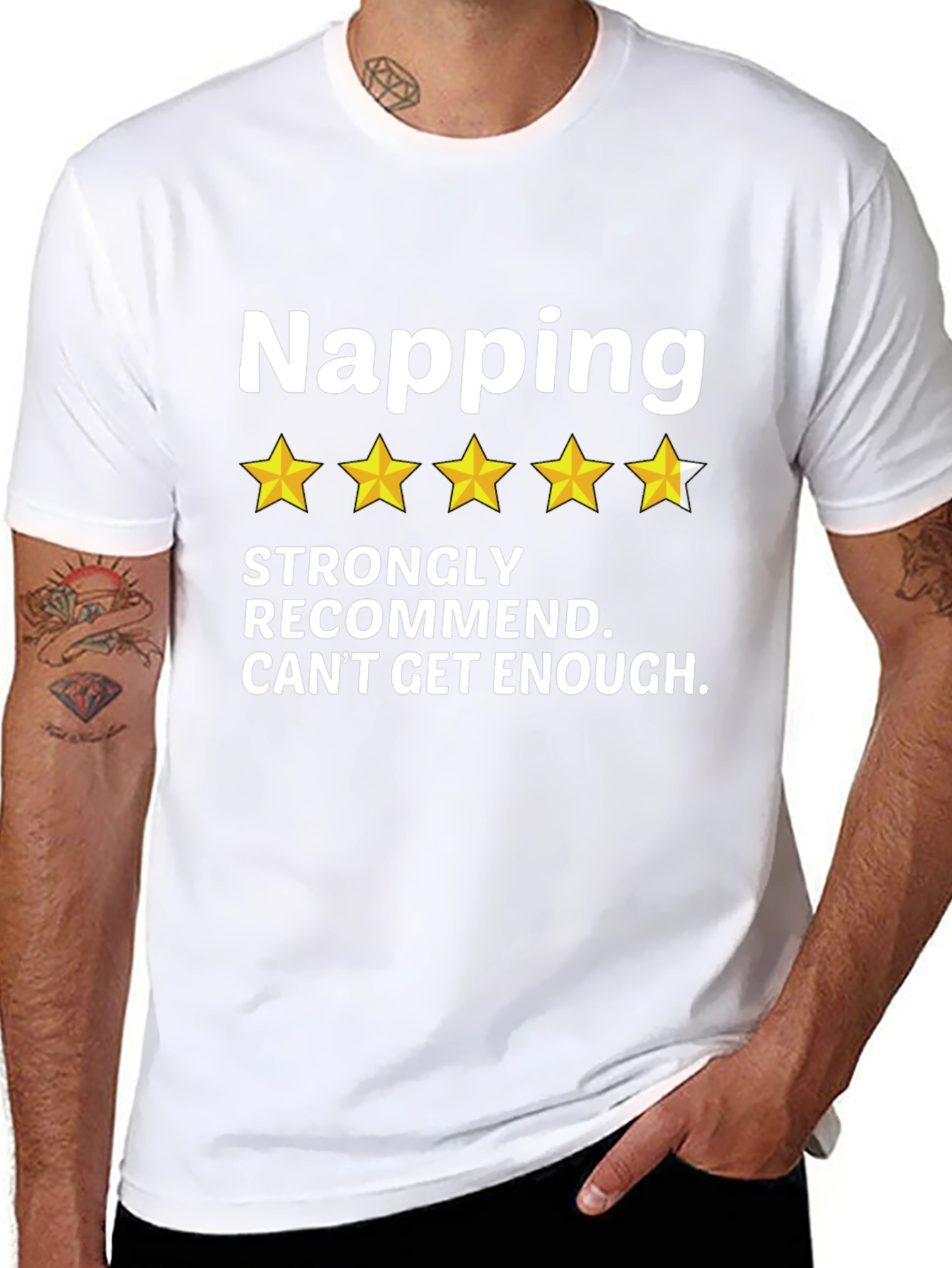 Napping Enthusiast Tee - Five Star Review