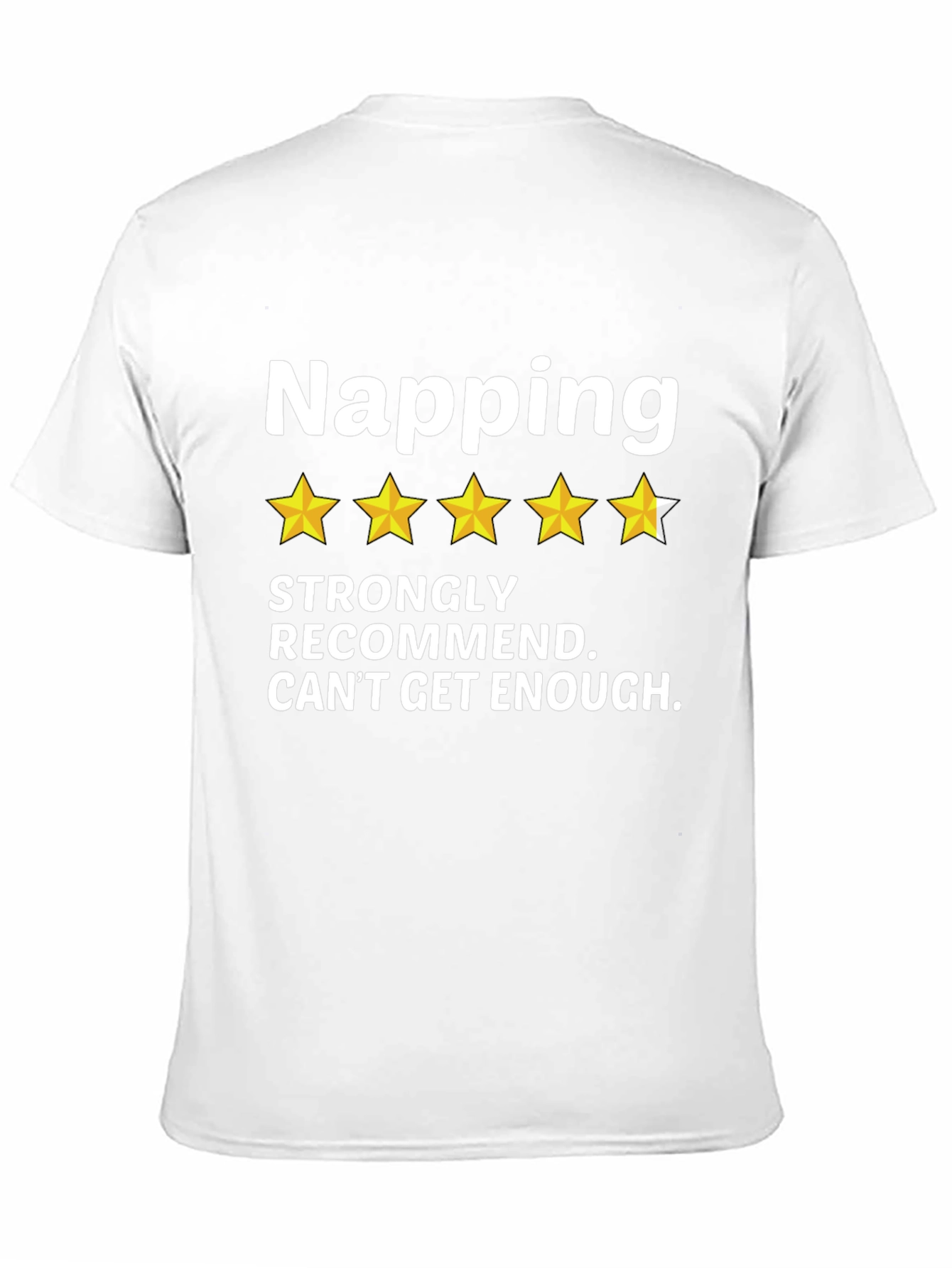 Napping Enthusiast Tee - Five Star Review