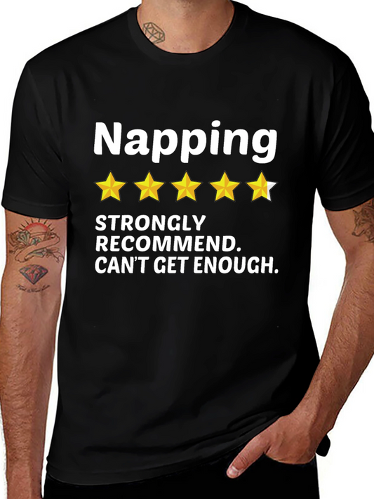 Napping Enthusiast Tee - Five Star Review