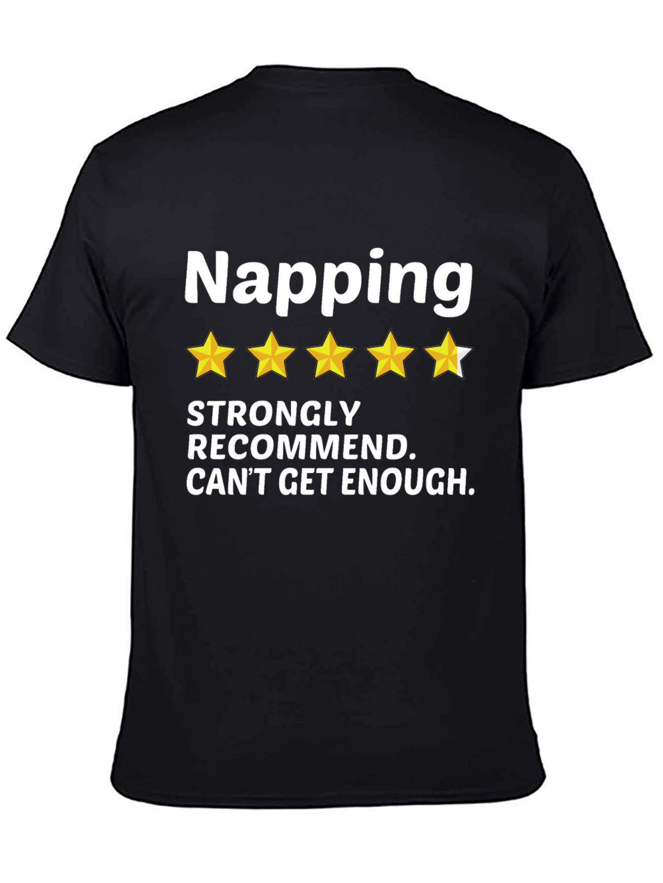 Napping Enthusiast Tee - Five Star Review