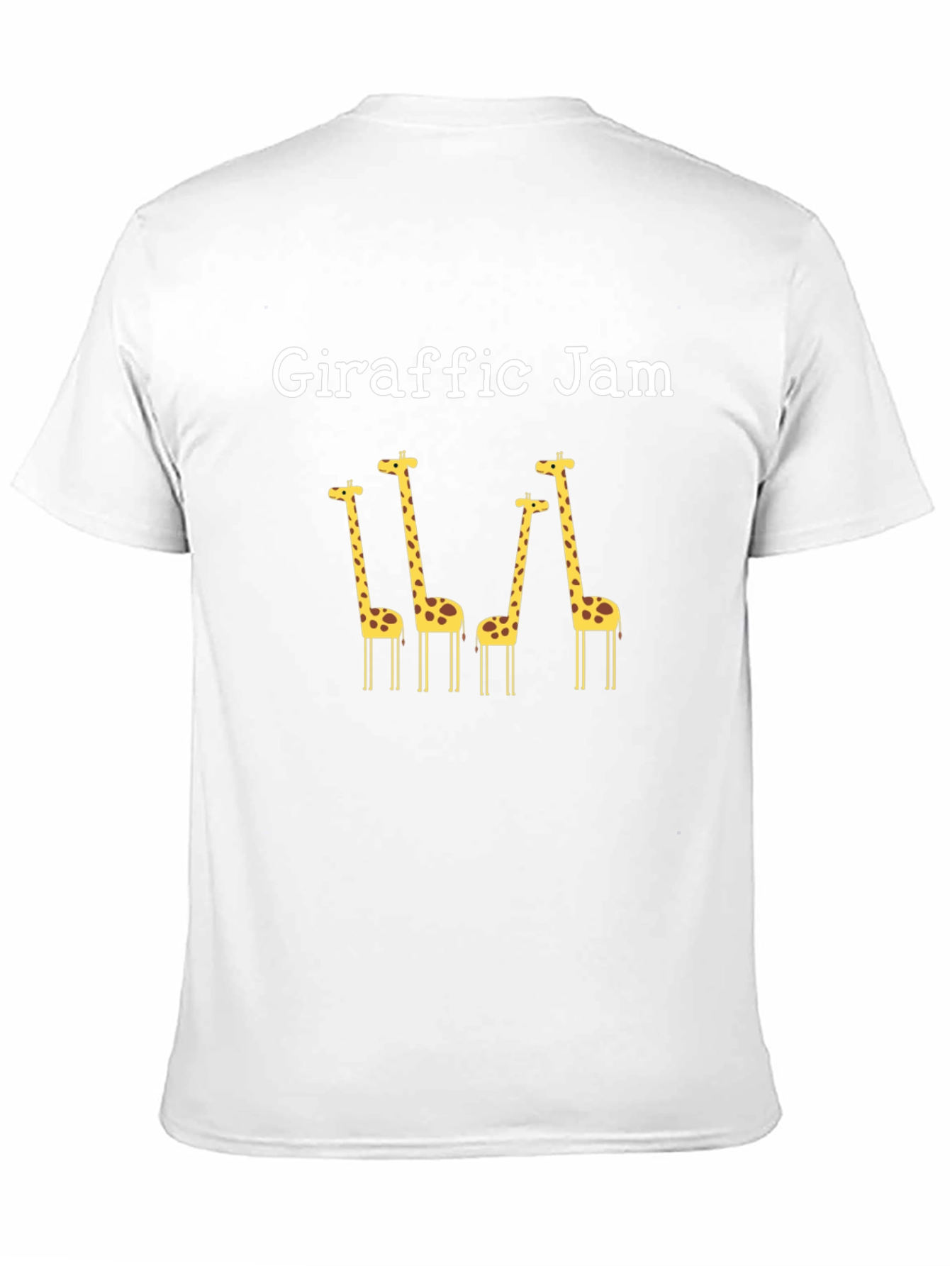 Giraffric Jam Black T-Shirt