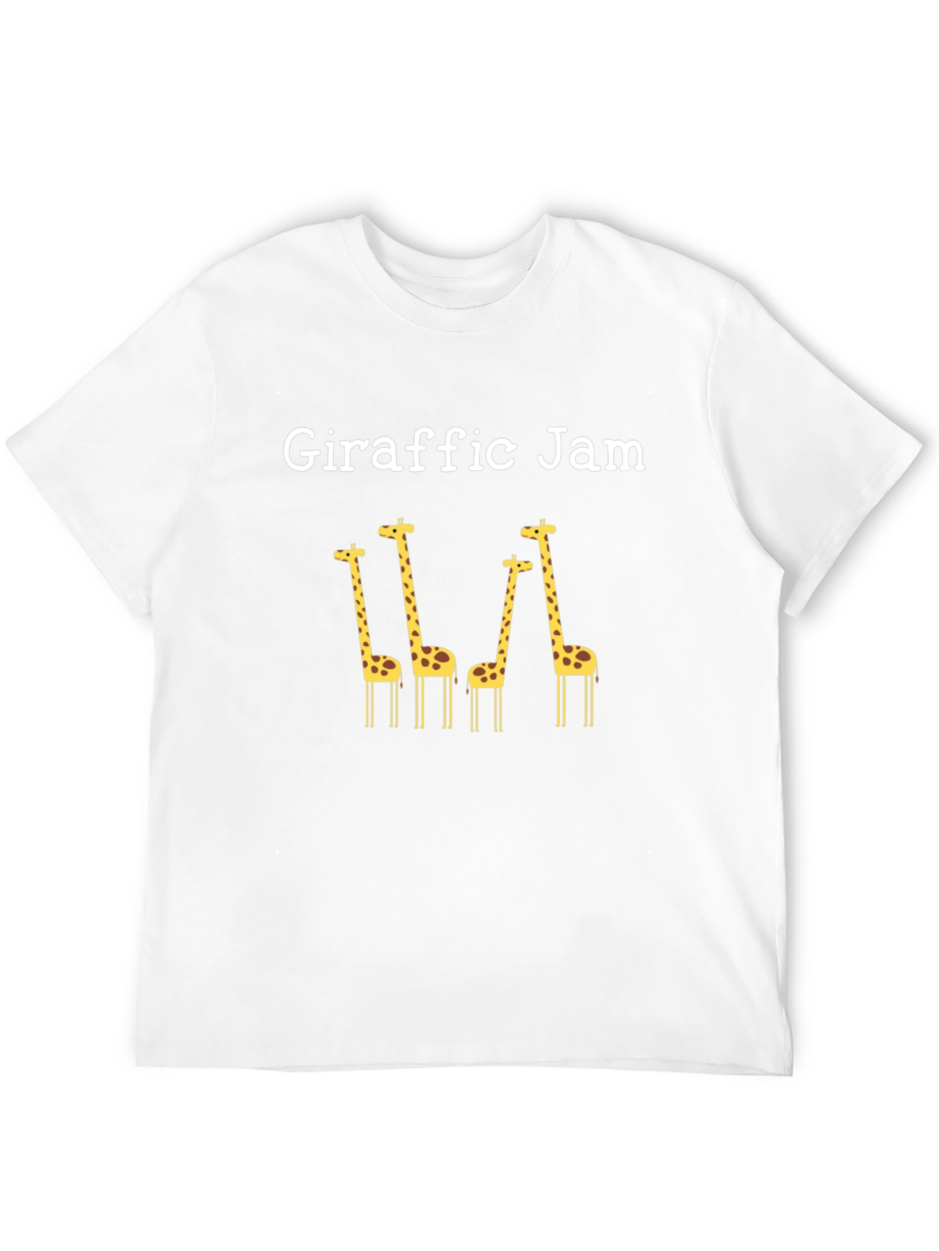 Giraffric Jam Black T-Shirt