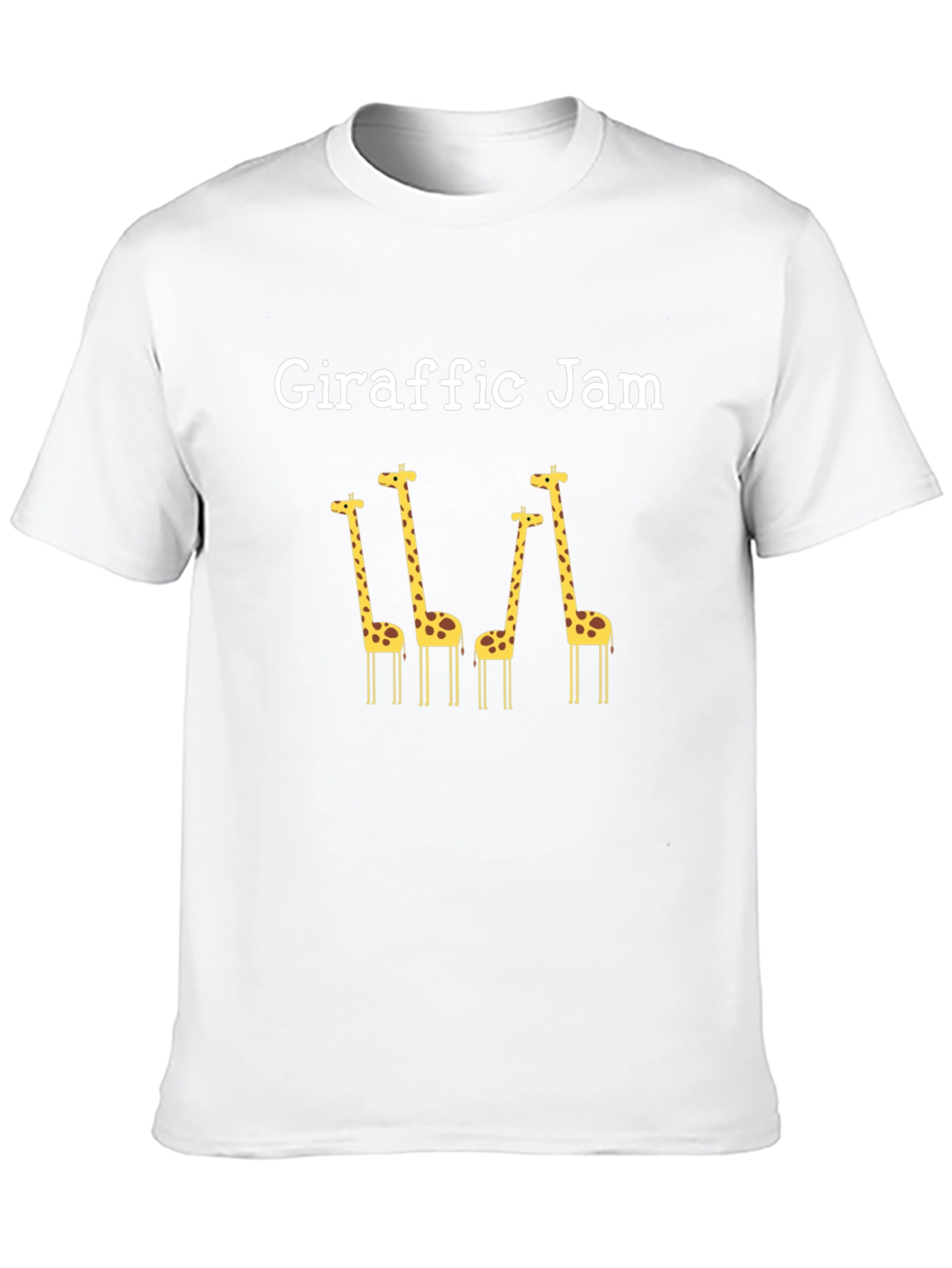 Giraffric Jam Black T-Shirt