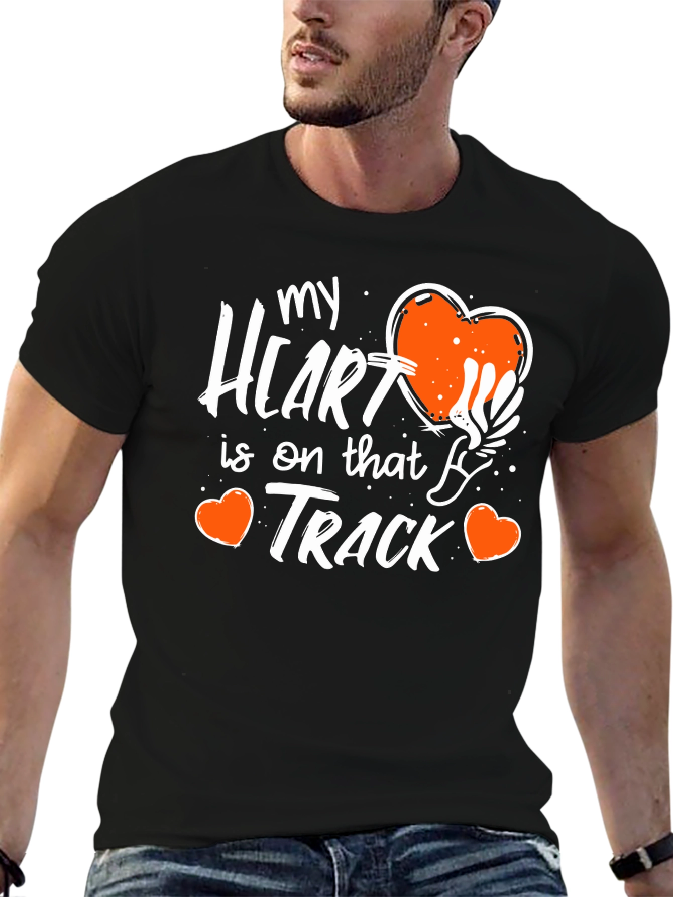 My Heart is on That Track T-Shirt