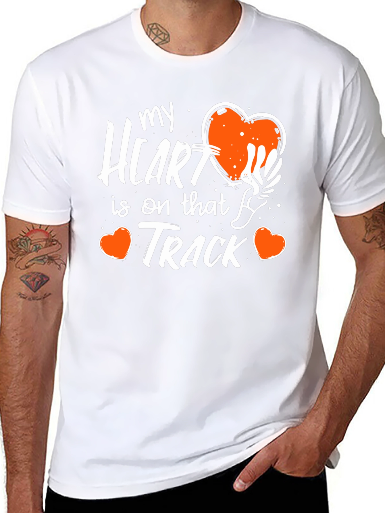 My Heart is on That Track T-Shirt