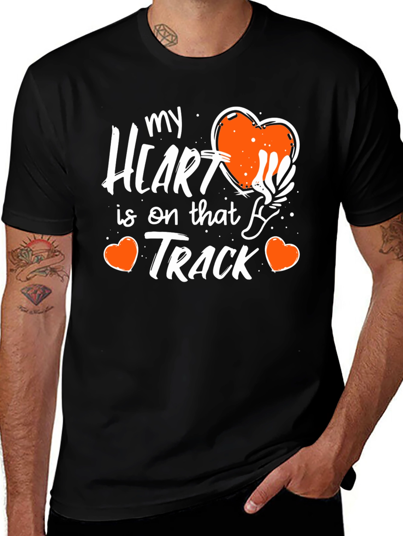 My Heart is on That Track T-Shirt