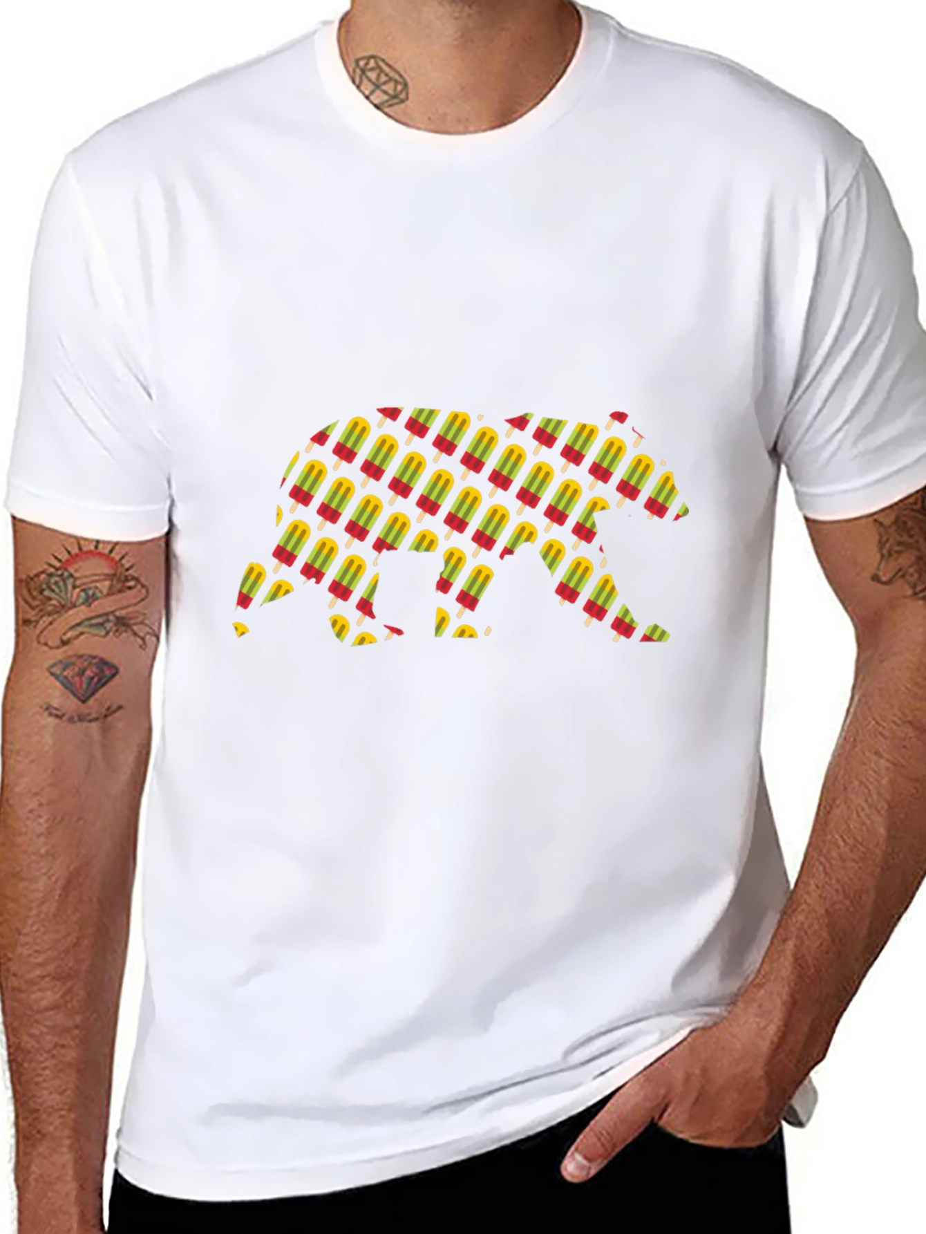 Bear Popsicle Graphic Tee