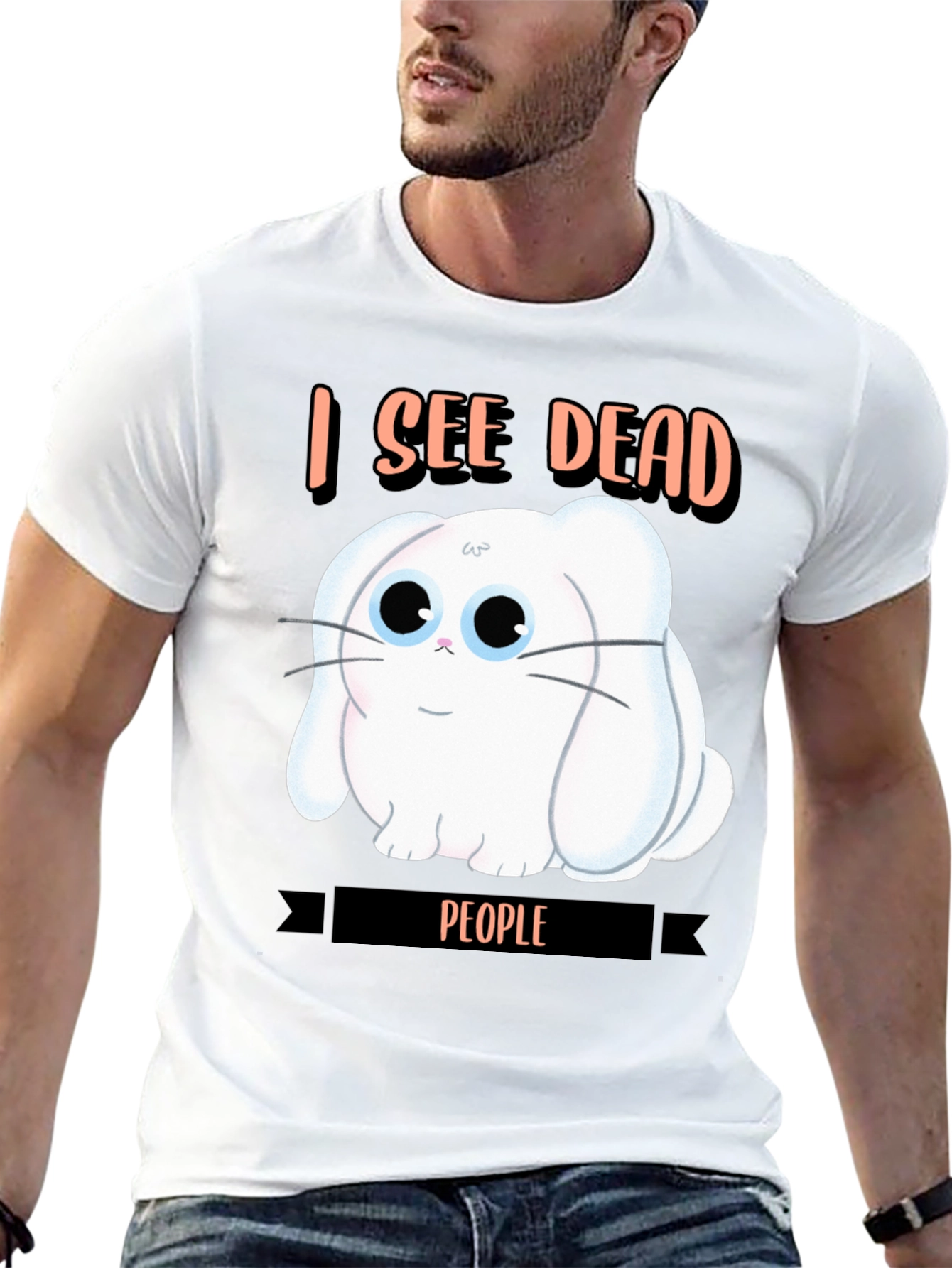 I See Dead People Rabbit T-Shirt