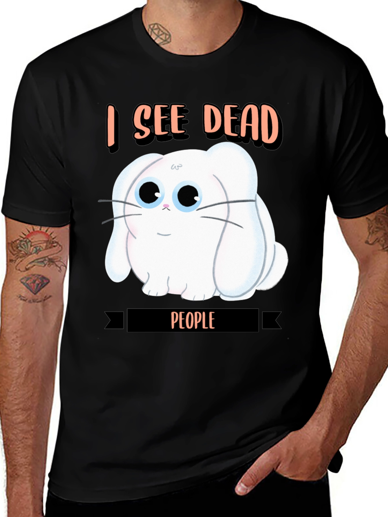 I See Dead People Rabbit T-Shirt