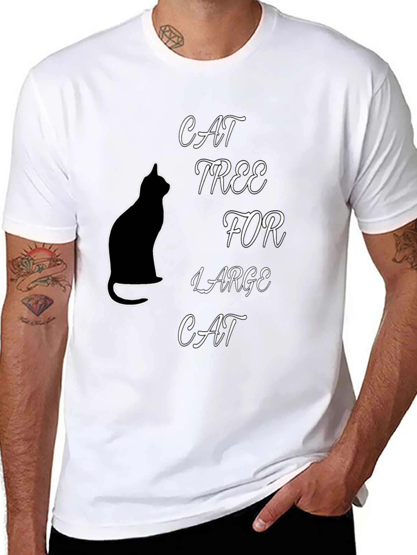 Cat Tree For Large Cat T-Shirt - Unisex