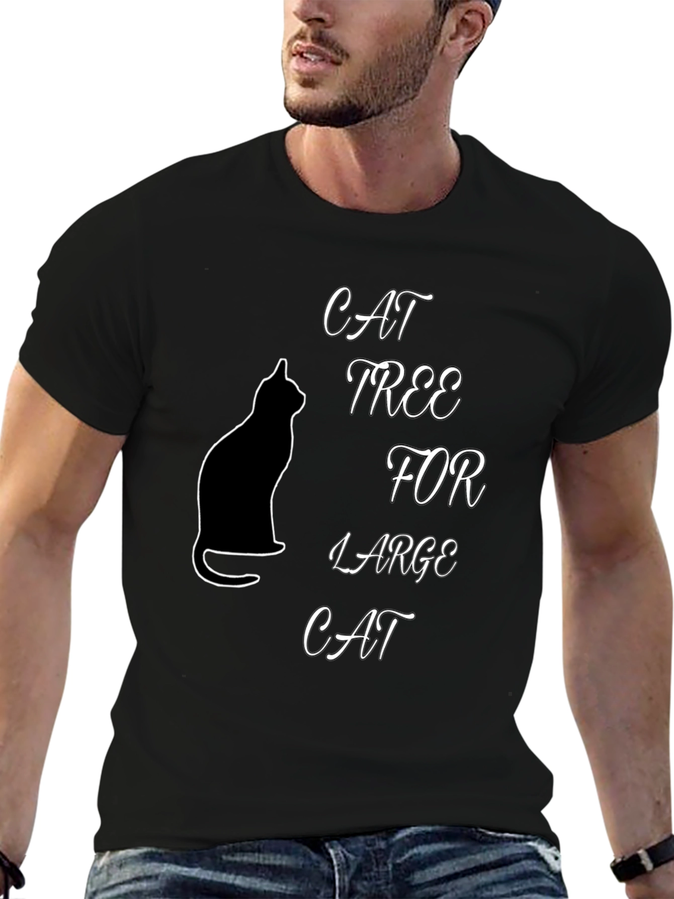 Cat Tree For Large Cat T-Shirt - Unisex