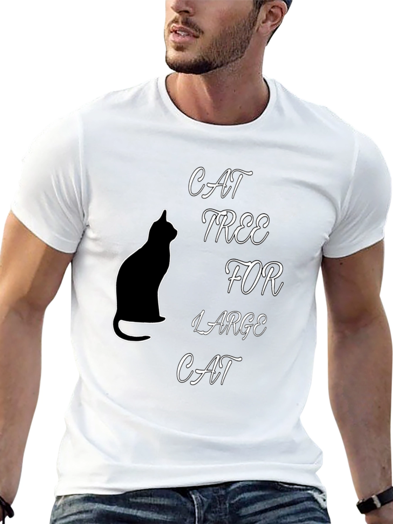 Cat Tree For Large Cat T-Shirt - Unisex
