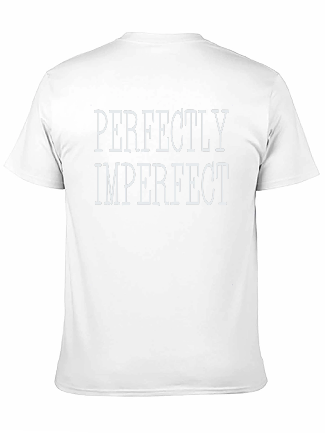 Perfectly Imperfect Graphic Tee - Black