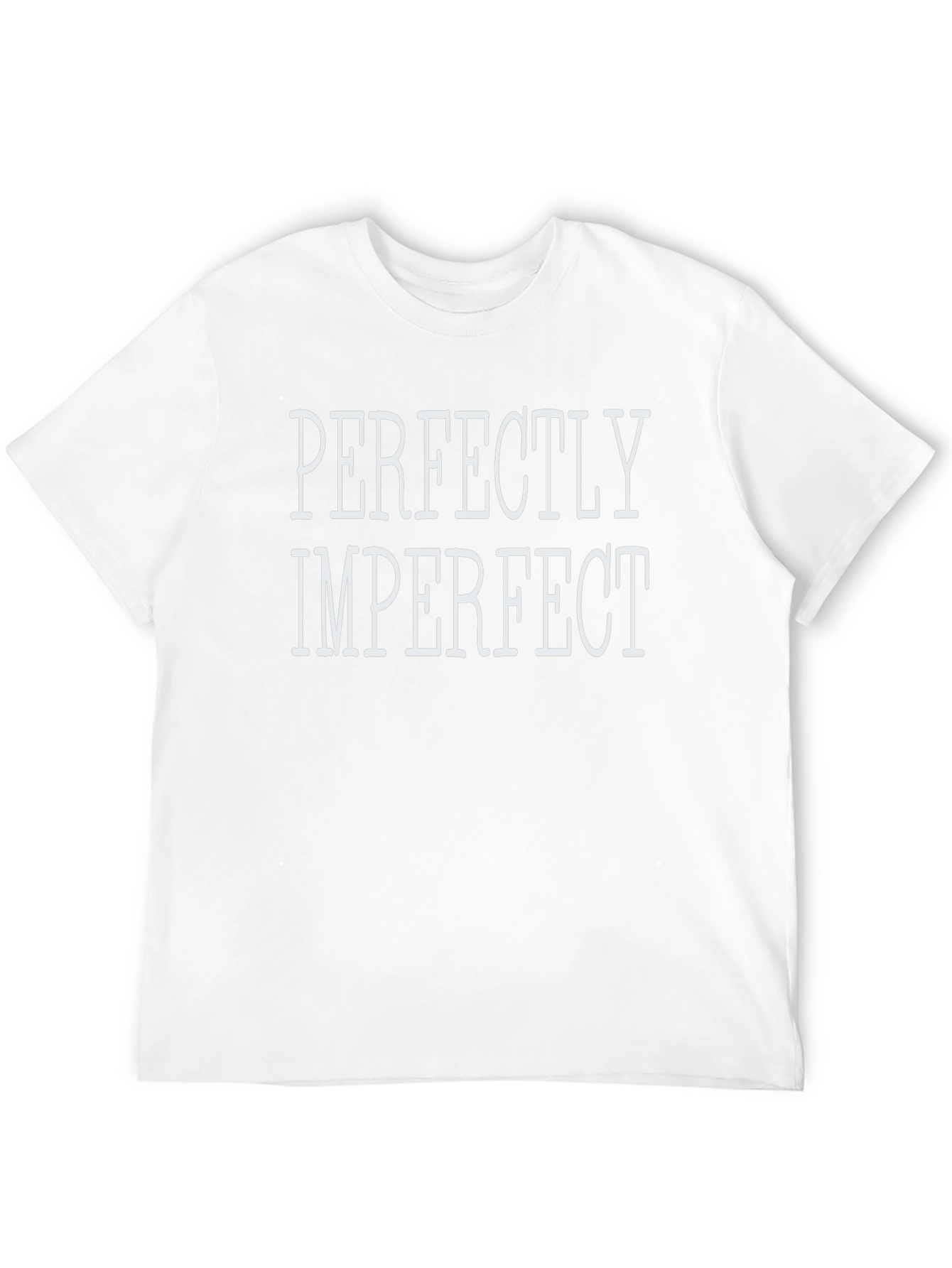 Perfectly Imperfect Graphic Tee - Black