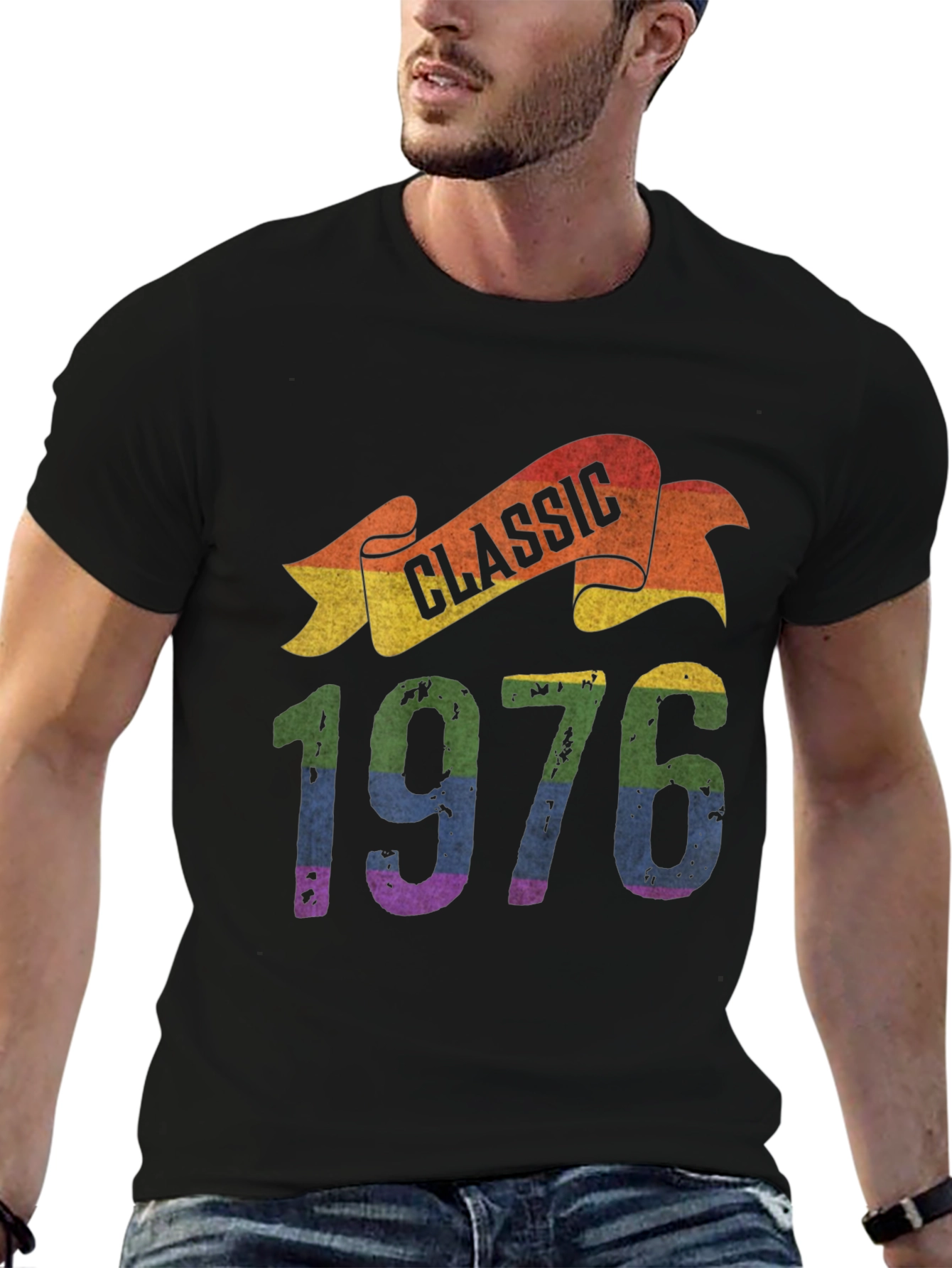Classic 1976 Rainbow T-Shirt