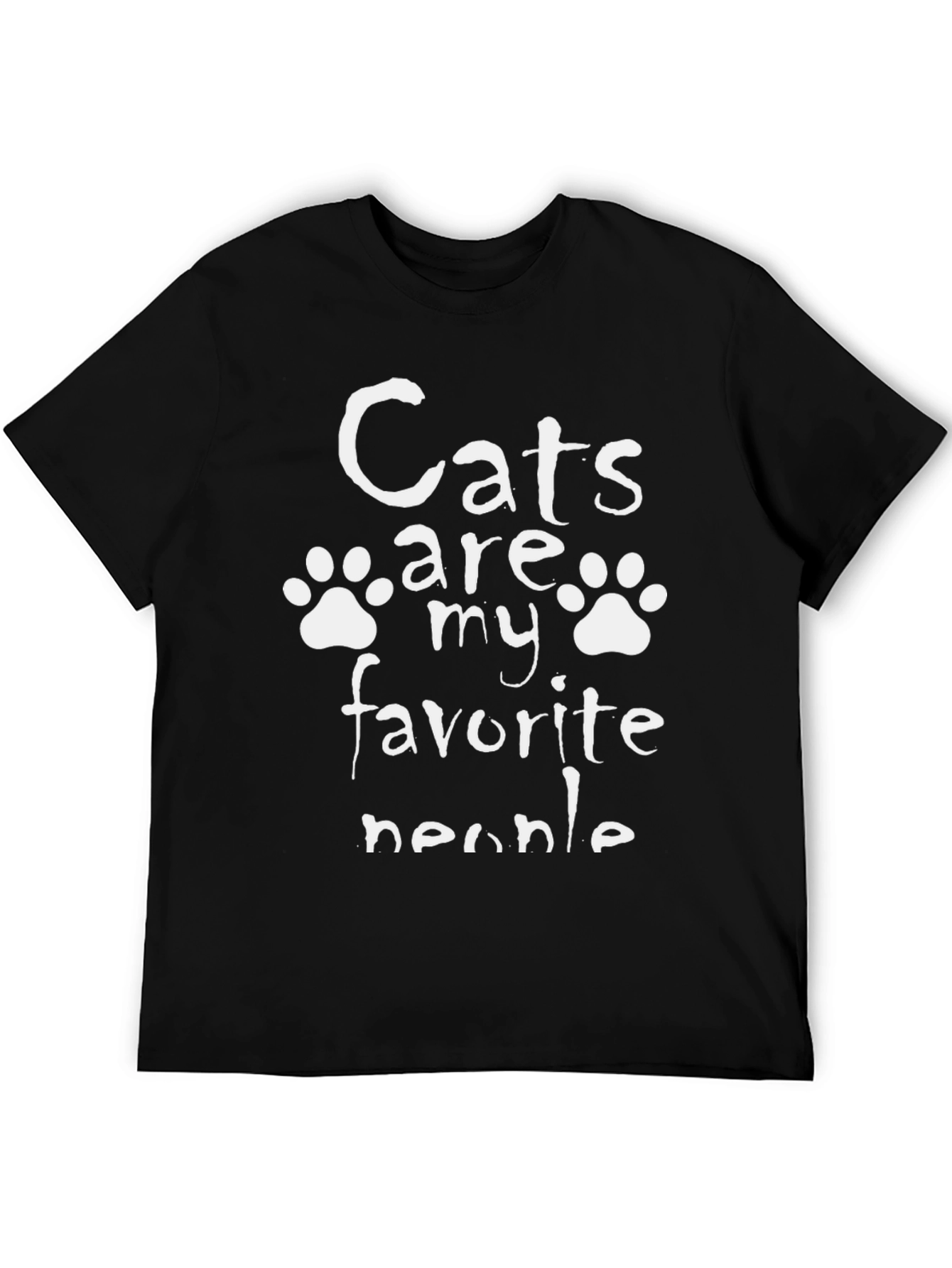 Cats Are My Favorite People T-Shirt