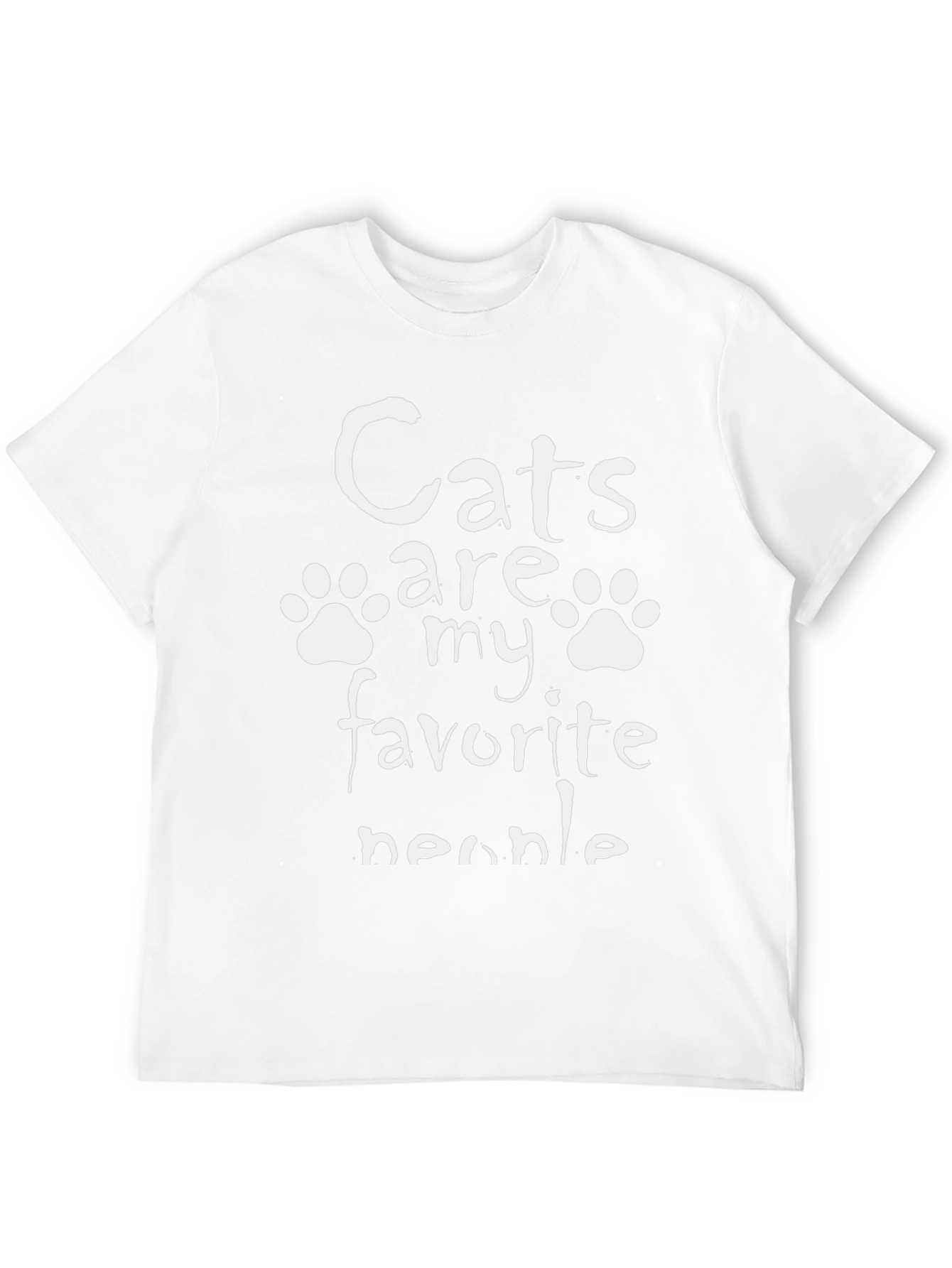 Cats Are My Favorite People T-Shirt