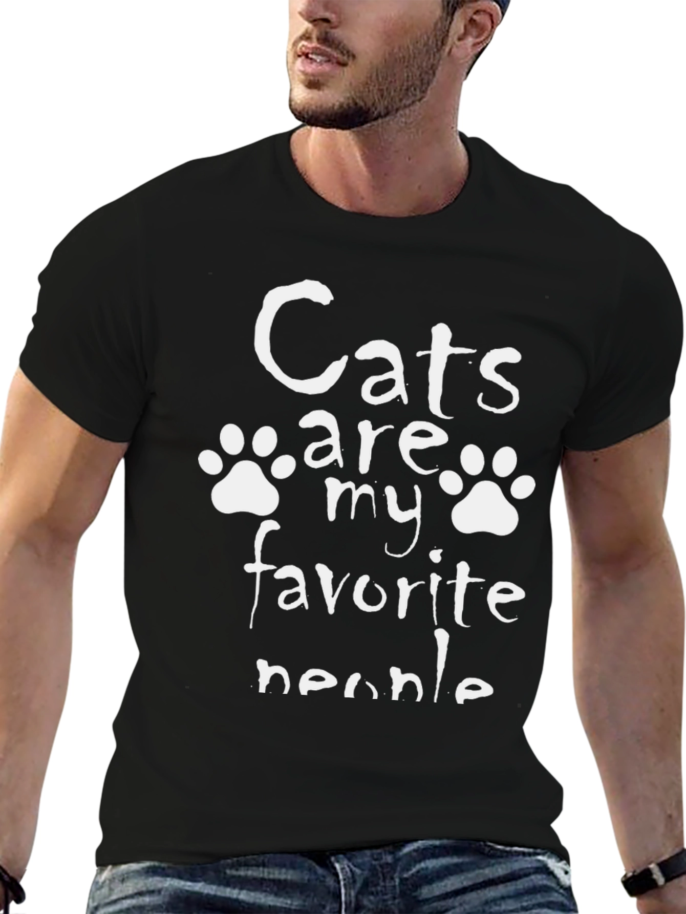 Cats Are My Favorite People T-Shirt