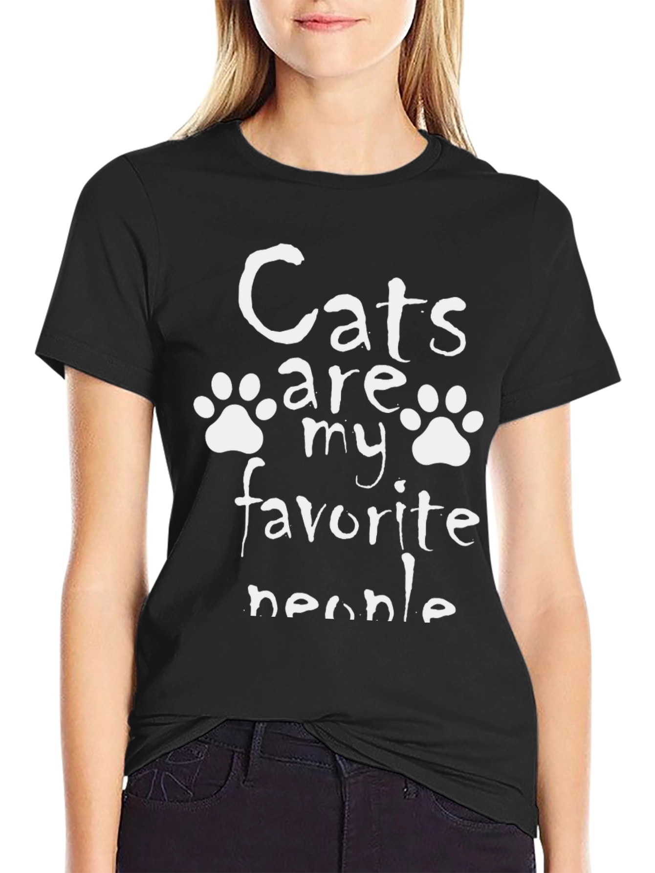 Cats Are My Favorite People T-Shirt