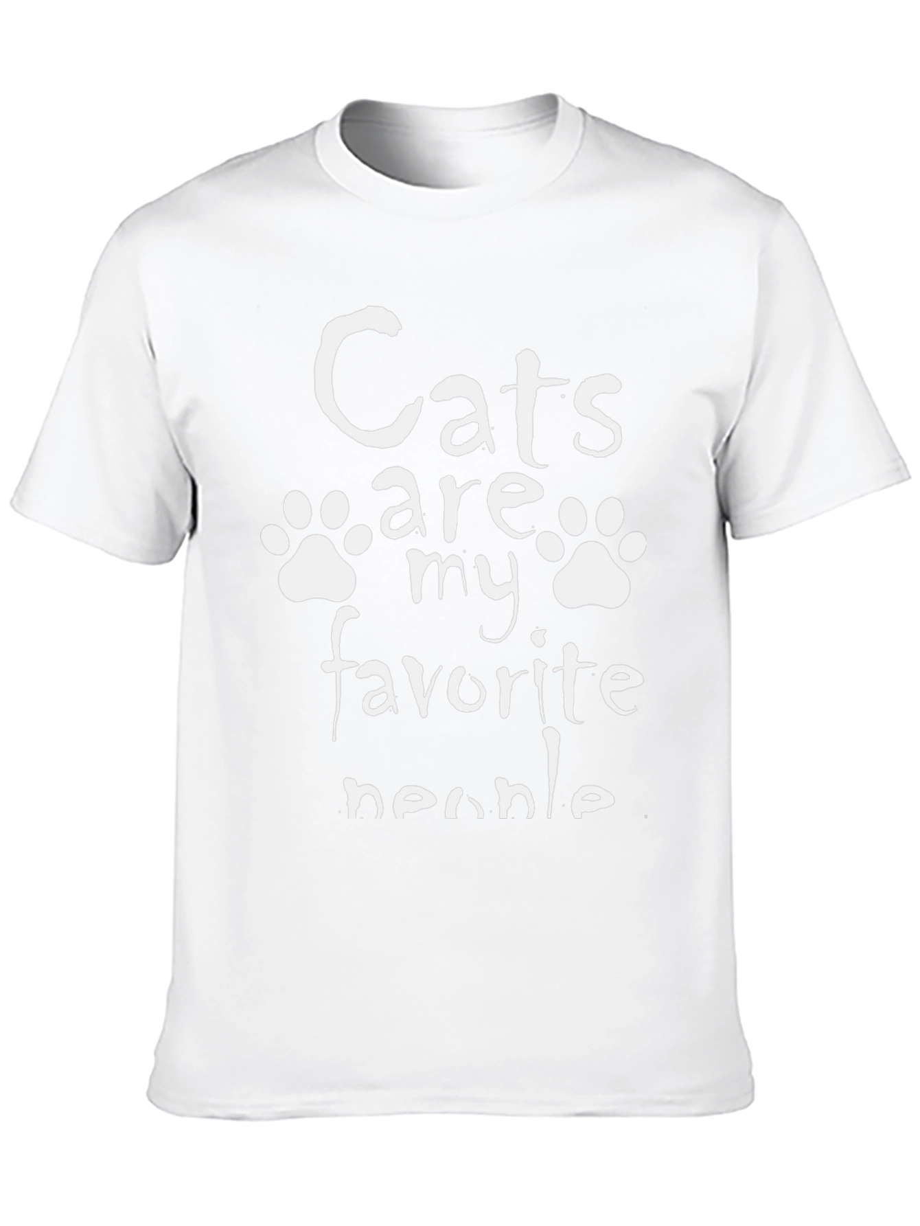 Cats Are My Favorite People T-Shirt