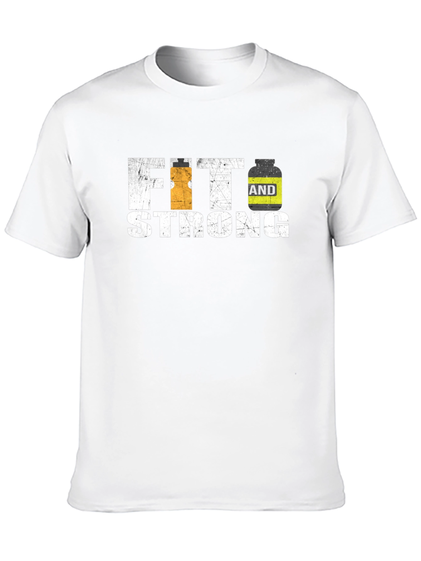 Fit and Strong Graphic T-Shirt