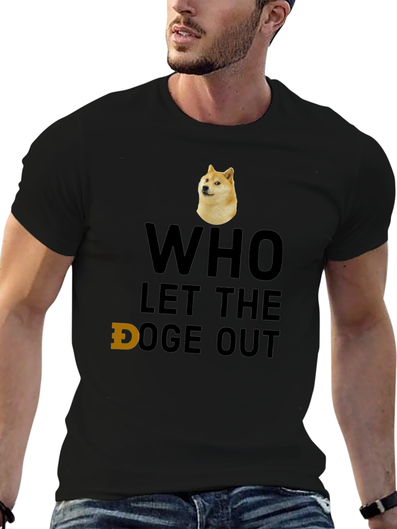 Who Let the Doge Out T-Shirt - Meme Shirt