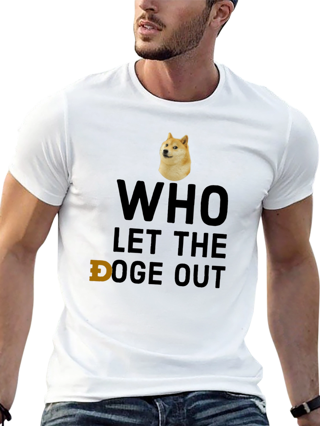 Who Let the Doge Out T-Shirt - Meme Shirt