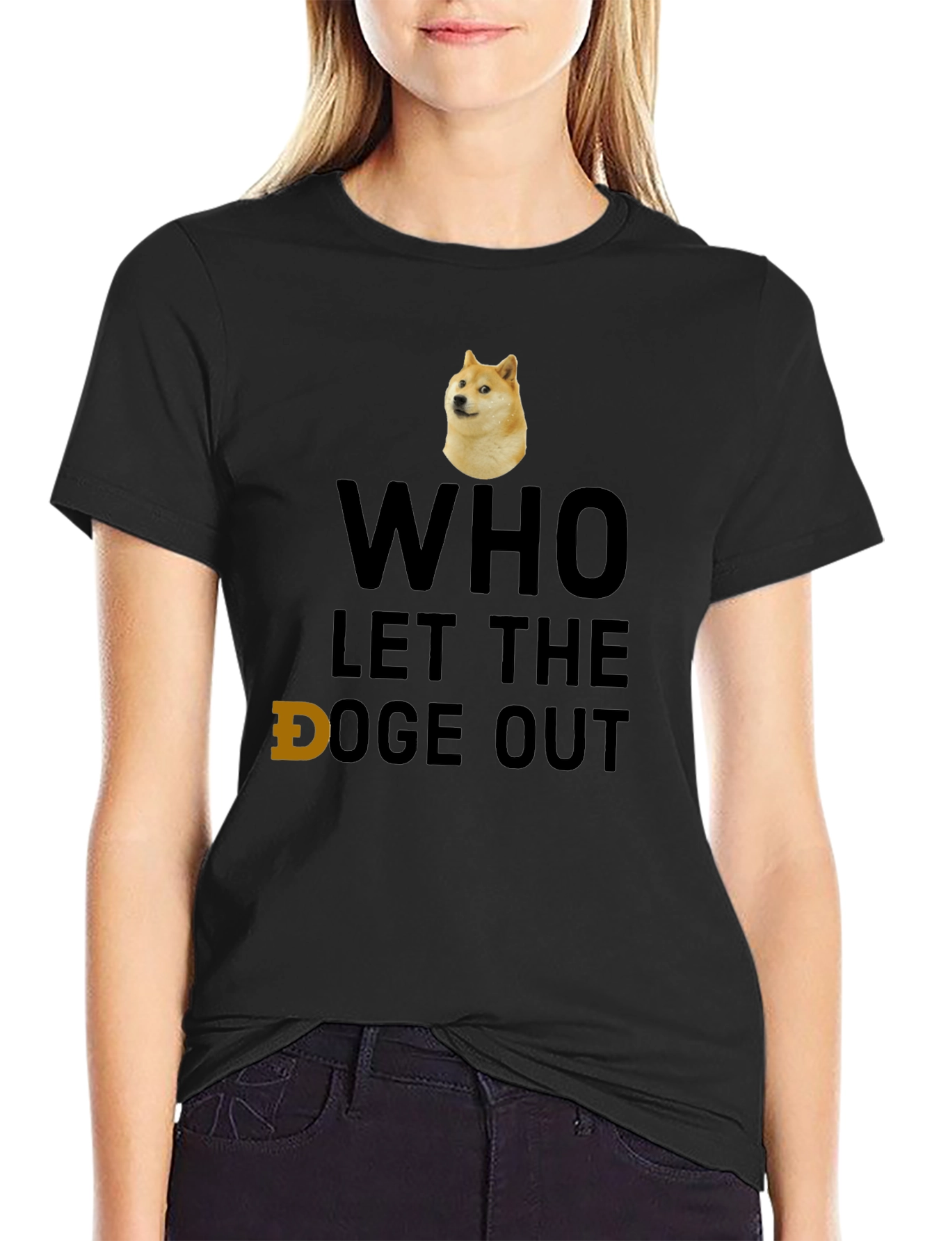 Who Let the Doge Out T-Shirt - Meme Shirt
