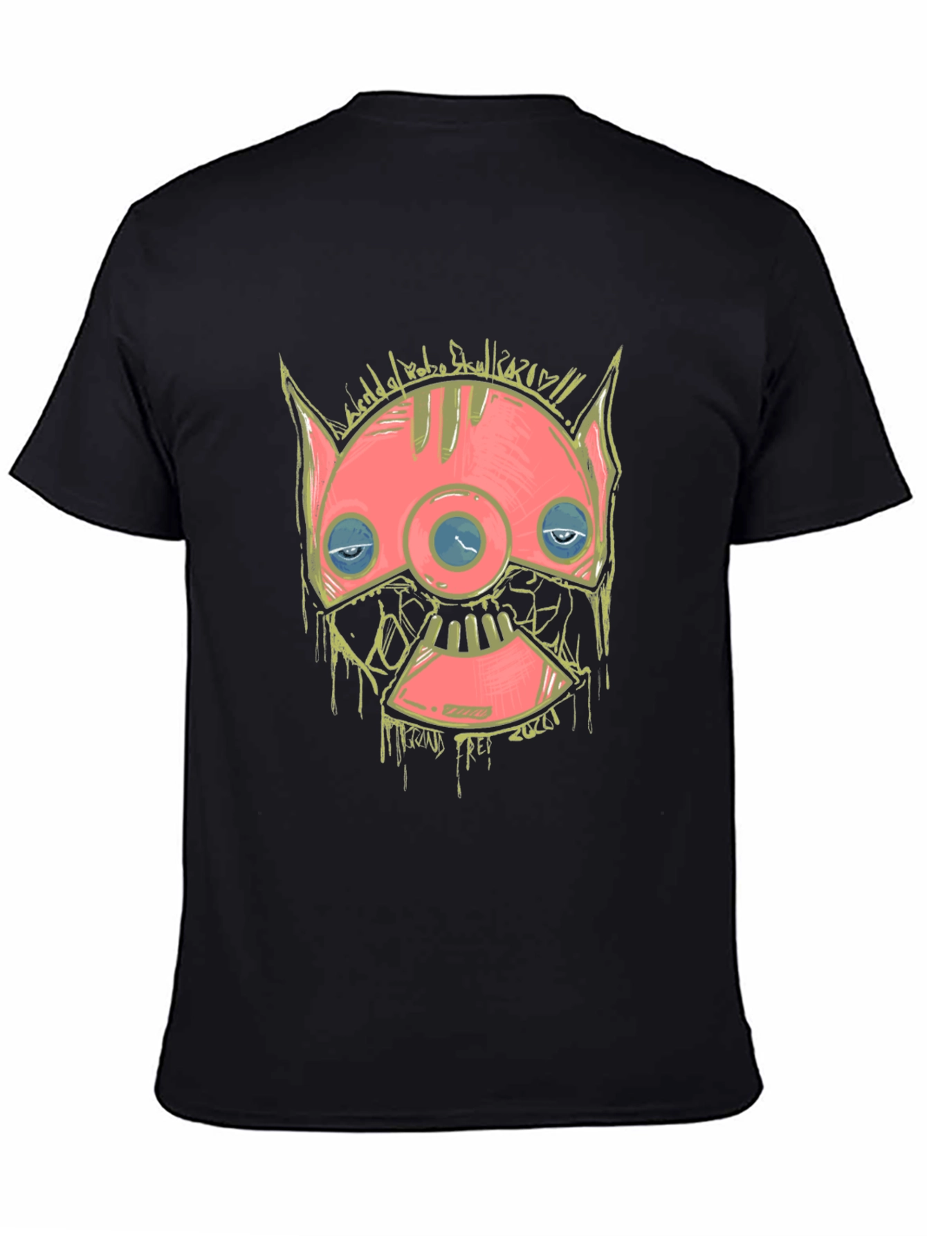 Robo Skull 2020 Graphic T-Shirt