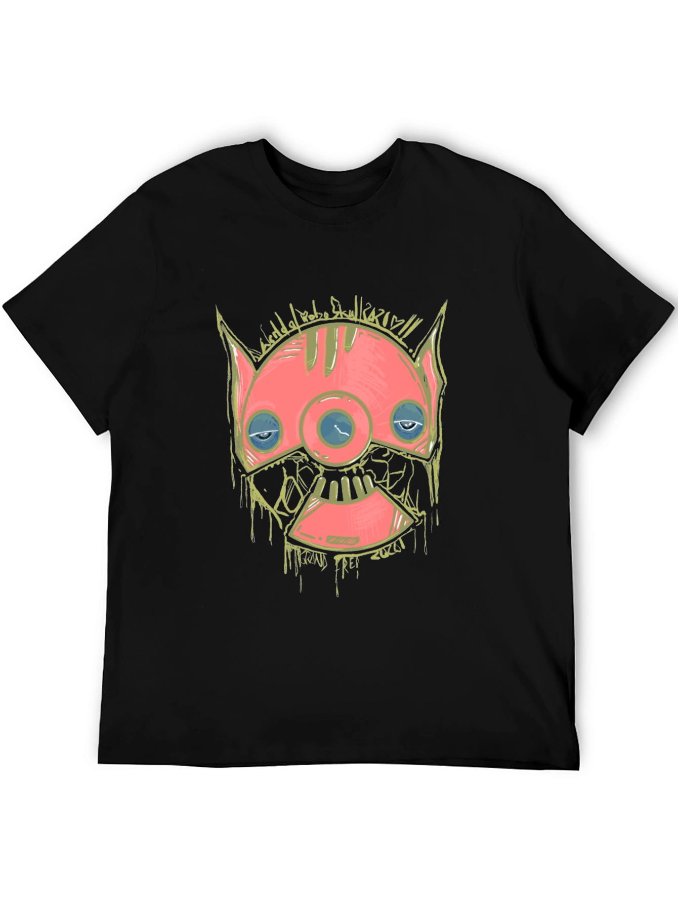 Robo Skull 2020 Graphic T-Shirt