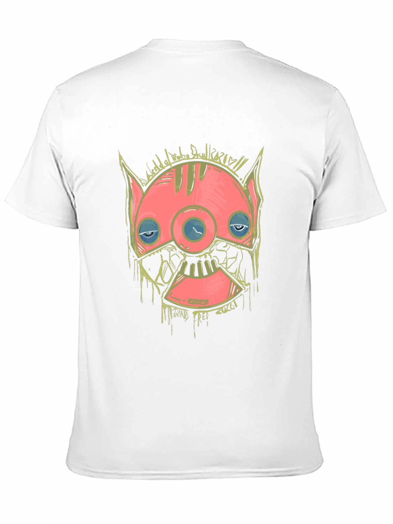Robo Skull 2020 Graphic T-Shirt