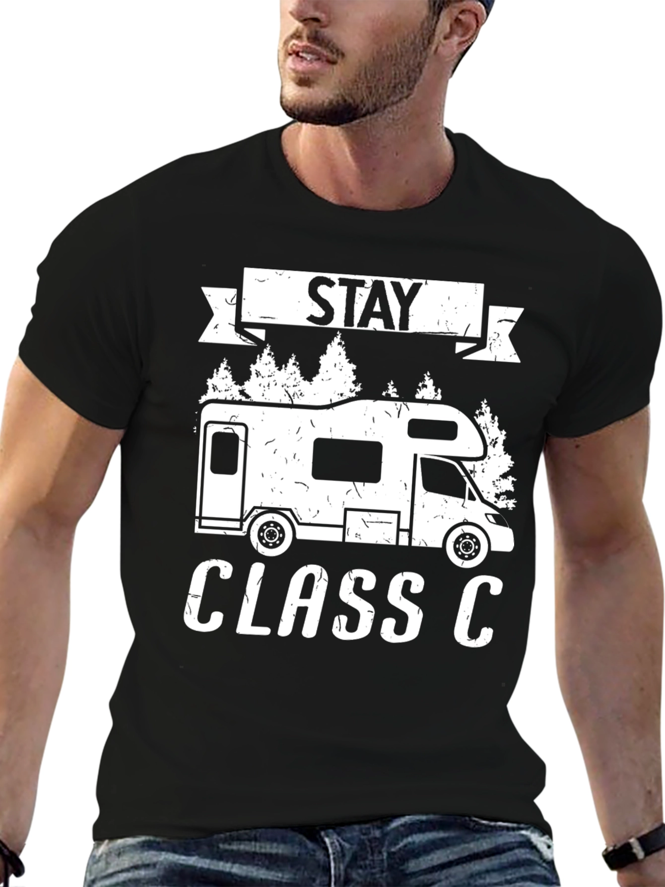 Stay Class C RV Camping T-Shirt