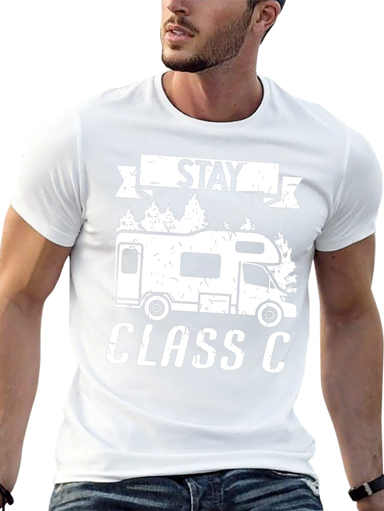 Stay Class C RV Camping T-Shirt